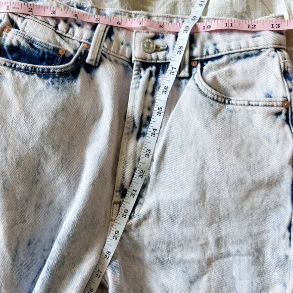 Mother Denim Pink Wash High-Waisted Rider Ankle Jeans Size 26 NWT - Picture 12 of 15